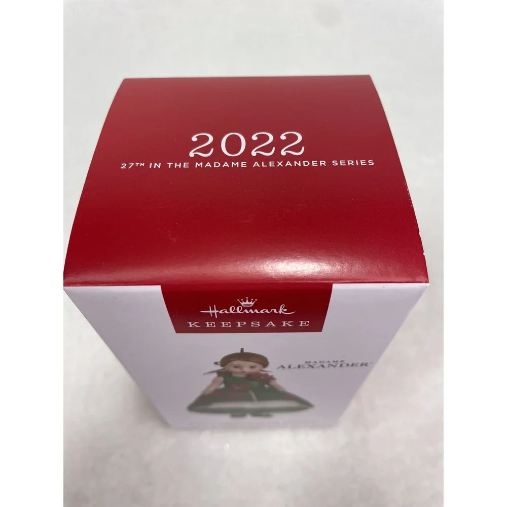 Hallmark Keepsake 2022 Christmas Cheer Wendy Madame Alexander Ornament NIB‎